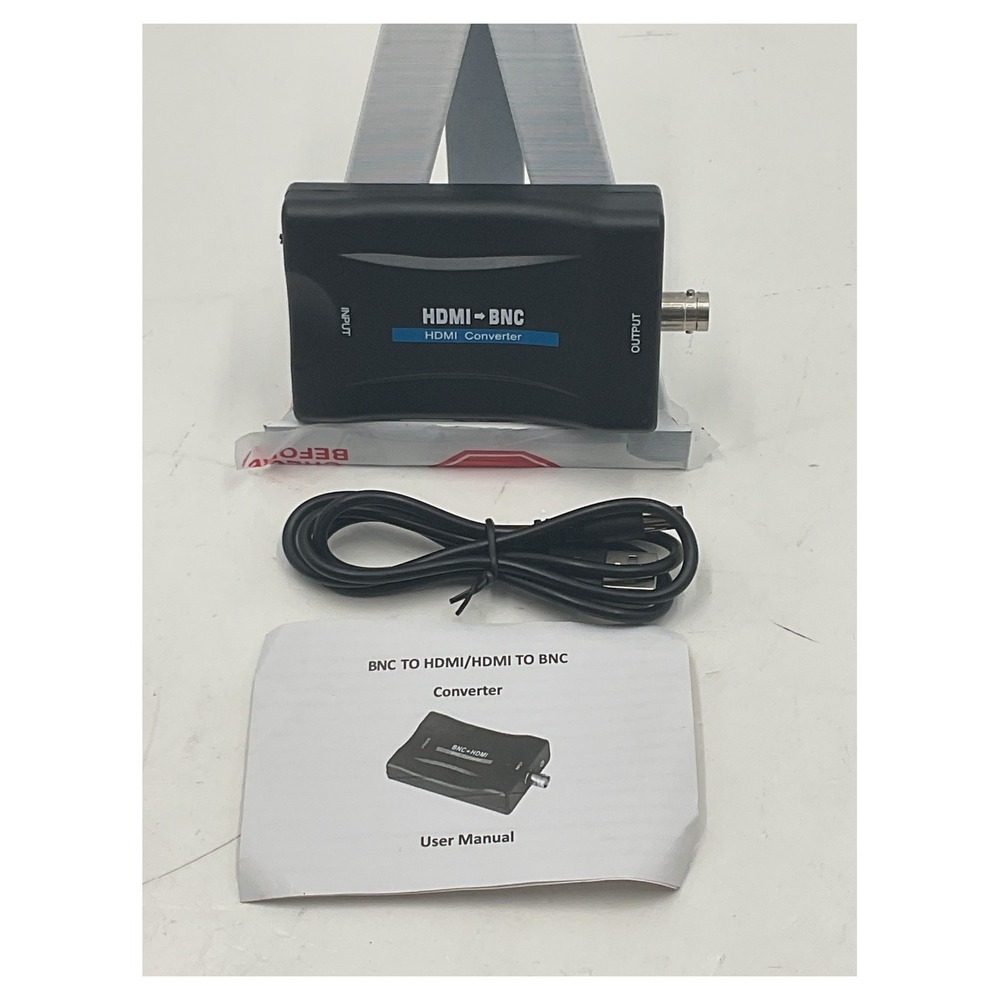 Unbranded HDMI to BNC Converter Adapter 1080p with 3.5mm Audio & USB Power